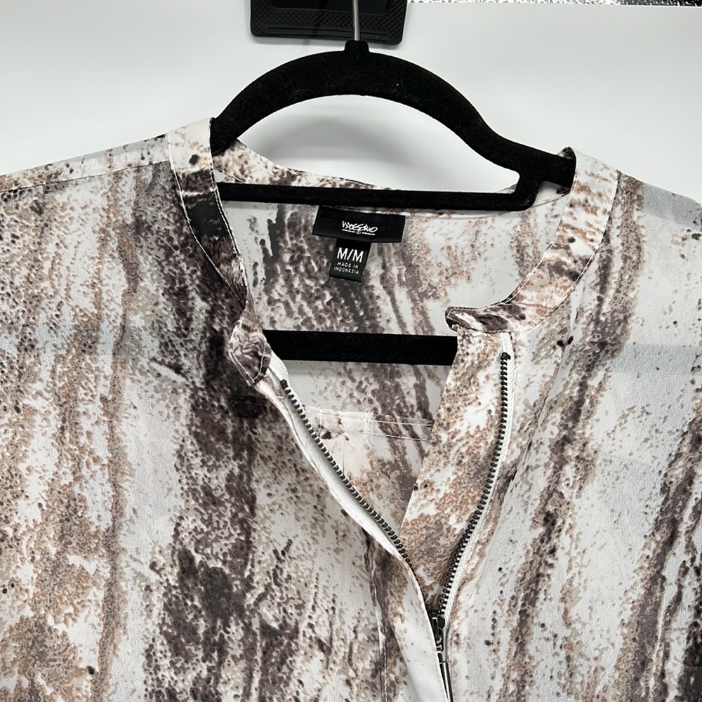 Mossimo Blouse with Zipper